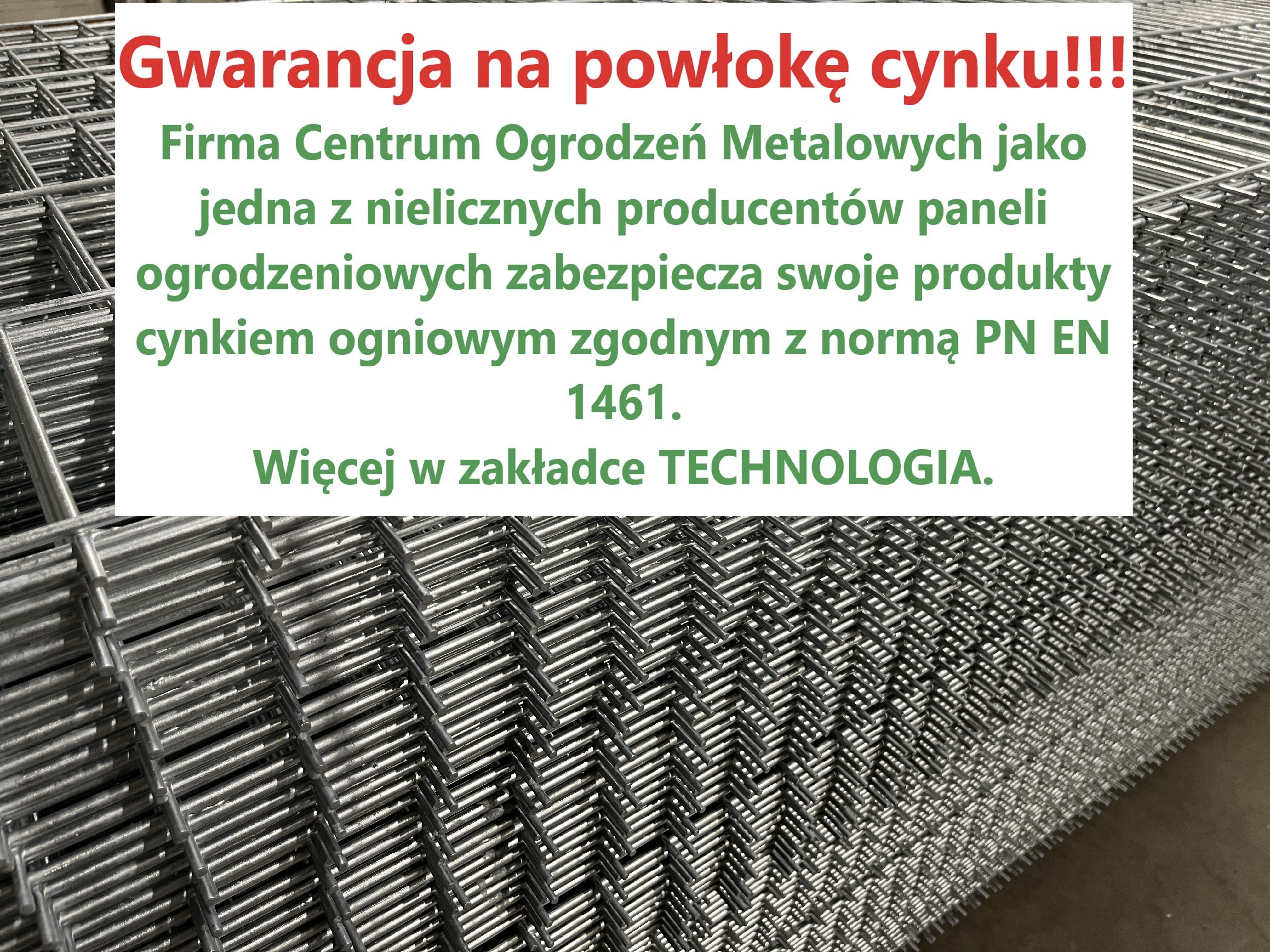 cynkowanie ogniowe paneli